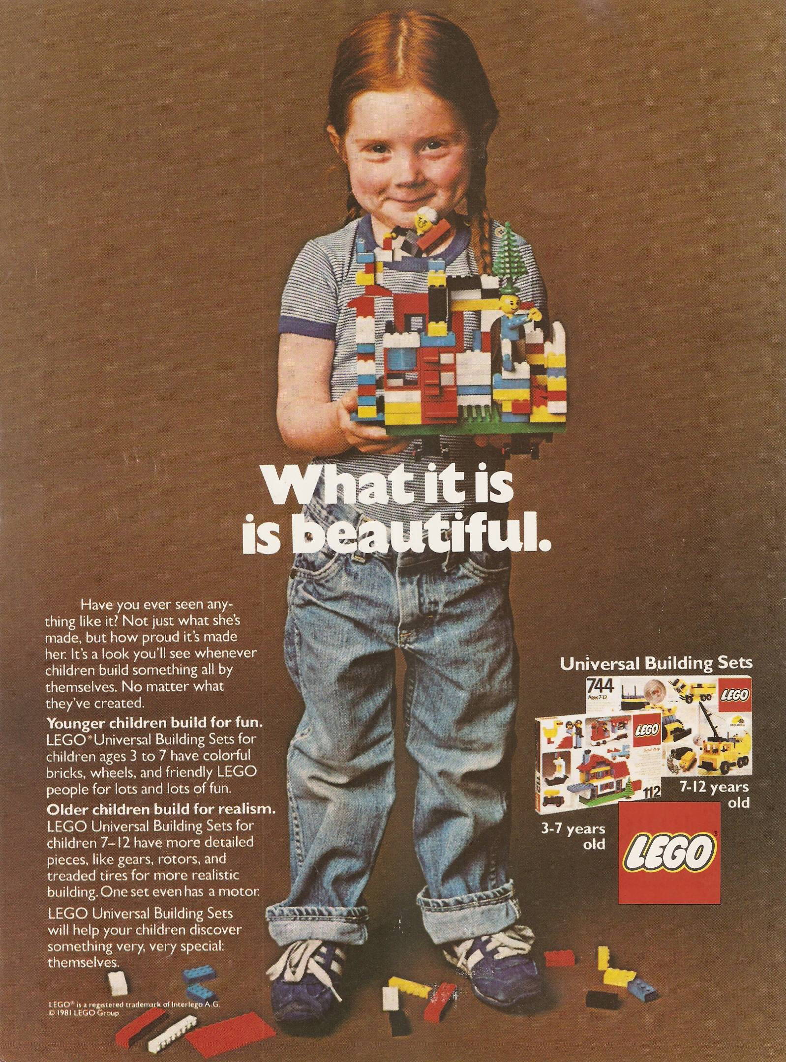lego's 1981 ad campaign