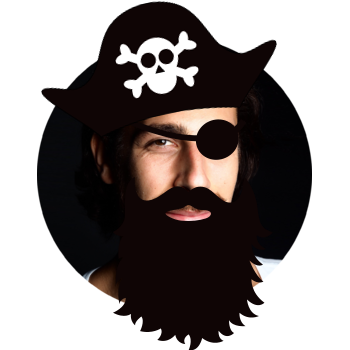 Portrait of Daniel as a pirate