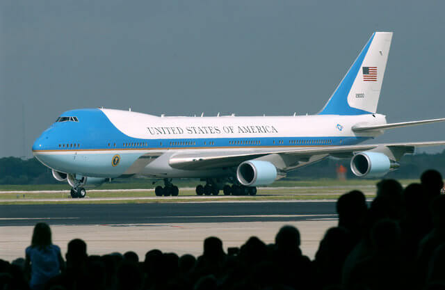 Photo of a Boeing 747