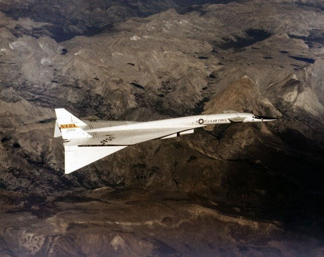 Photo of a XB-70 Valkyrie